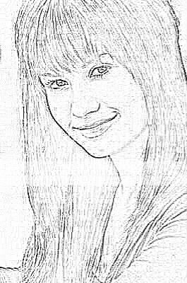 Demi Lovato Coloring Page Photo by iheartdylanfrombeverlyhills